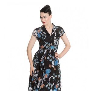 Hell Bunny Starry Night Dress